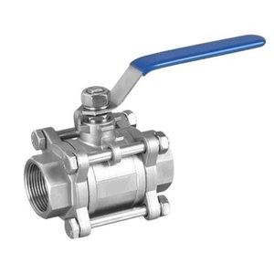 Válvulas de Bola de Alta Presión para Aplicaciones de Agua, Tamaño de Puerto de 1 Pulgada, Válvulas de Alta Temperatura de Operación Manual Marca C-Way CF8M - Product Image 1