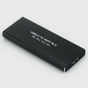 علبة خارجية لمحرك الأقراص الصلبة SSD من نوع NGFF M.<span class=keywords><strong>2</strong></span> إلى USB3.0، صندوق HDD SSD، علبة SATA M2 إلى USB3.0 SSD من تشونغهي - Product Image 2
