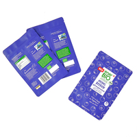 Op maat gemaakte gelamineerde staande pouch zak voor noten en gedroogd fruit met ritssluiting, plastic verpakking, gesealde zak