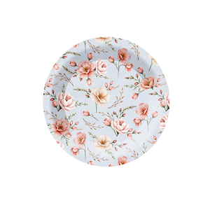 DAMAI 2025 Nuevo Diseño de Artículos para Fiestas con Temática Floral, con Platos de Papel Desechables, Servilletas y Juego de Vajilla para Fiestas de Té - Product Image 4