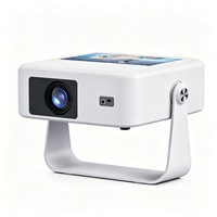 Proyector de Cine en Casa 2026, Modelo A53, Pantalla Integrada, Enfoque Automático, Decodificación 4K, Sistema Operativo Android 13, Proyector Inteligente