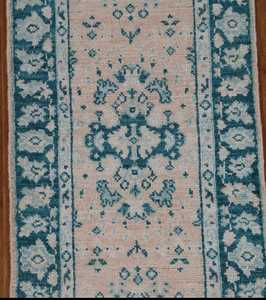 Auténtica grande 9x12 Rectangular Jacquard tejido Oushak alfombra India alfombra de algodón anudada a mano para oración o picnic personalizable - Product Image 5