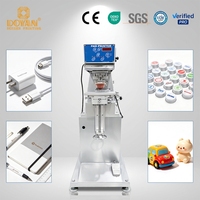 DOYAN Nouvelle machine d'impression par tampon pneumatique automatique haute performance en acier inoxydable 100x100mm pour sandales, cosmétiques, verre