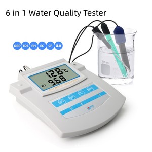 6 in 1 Digital Display <b>PH</b>/EC/CF/OR/ TDS/temperature <b>Tester</b> Multifunctional Water Quality Detector - Product Image 3