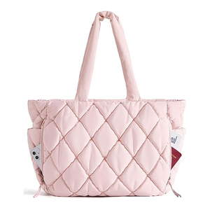 Borsa da Viaggio e Lavoro Personalizzabile all'Ingrosso, Borsa a Tracolla Trapuntata Leggera con Logo Personalizzato, Borsa da Spiaggia con Scomparti - Product Image 3