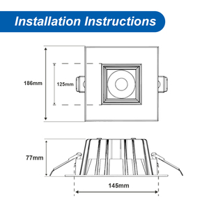 ETL được liệt kê 5cct có thể điều chỉnh 1700lm tiết kiệm năng lượng Dimmable <span class=keywords><strong>20</strong></span> <span class=keywords><strong>watt</strong></span> hoán đổi cho nhau vuông TRIM <span class=keywords><strong>LED</strong></span> mô-đun <span class=keywords><strong>Downlight</strong></span> - Product Image 6