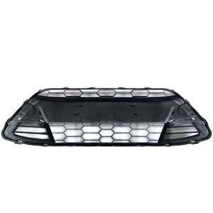 Grille de pare-chocs avant de <span class=keywords><strong>dent</strong></span> de tigre d'argent de Sport de pièces d'auto de haute qualité pour Ford FIESTA 2009-2013 8A61-17B968-AB5ZCT - Product Image 4