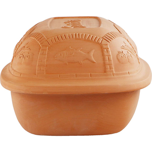 -Cocina Natural arcilla terracota de olla tostador - Product Image 5