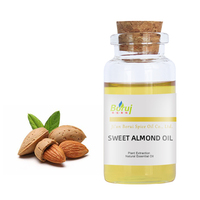 Huile d'amande douce pressée à froid en marque blanche, huile de massage corporelle, huile végétale biologique pure et naturelle en vrac pour cheveux et peau