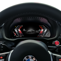 Tulis 6WB Style Digital Cluster untuk BMW X3 F25 X4 F26 2013-2017 TPMS Virtual Cockpit Speedometer LCD Instrument Sistem Linux