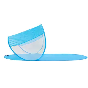 Bãi biển mat với dù để che nắng Pop Up bãi biển nơi trú ẩn với Pouch dù để che nắng bãi biển lều