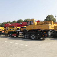 Grue mobile Sany d'occasion de haute qualité, 25 tonnes, excellent état, capacité de charge de 25 tonnes, moteur et pompe inclus, hauteur de levage de 60 m