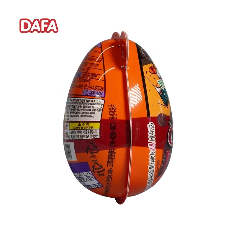 New Item Chocolate Egg with Funny Toys Customized Printing