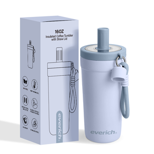 Couleur personnalisée <span class=keywords><strong>500ML</strong></span> Premium sans BPA 304 tasse à café en métal large bouche garder au chaud ou au froid tasse à café pour cadeau de voyage - Product Image 1