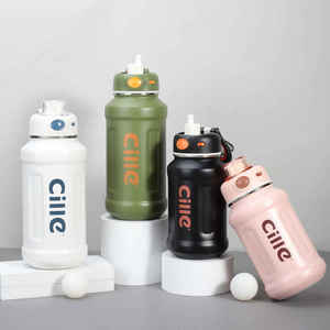 Xiaopang Dun 304 Stainless Steel Food Grade Insulated Tumbler with 6-Hour Thermal Insulation Leak-Proof Straw & Handle - Product Image 1