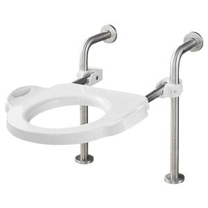 Estante de almacenamiento de inodoro de 3 niveles de bambú para baño, lavandería - Product Image 5