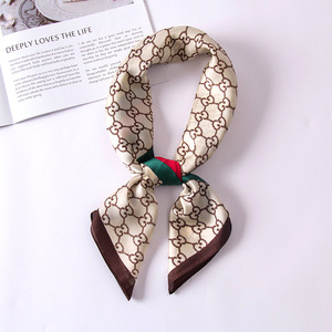 ผ้าพันคอแบรนด์หรูสำหรับผู้หญิง70ซม. * 70ซม.,ผ้าพันคอพันคอผ้าเช็ดหน้าผ้าซาตินนุ่มขายส่ง<span class=keywords><strong>2022</strong></span> - Product Image 4