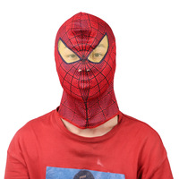 Gorro Infantil de Spider-Man con Estampado por Transferencia Térmica en Poliéster/ Gorro de Personaje de Película, Accesorio de Disfraz de Verano 25x22cm