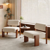 Fauteuil simple de style français moderne et minimaliste, fauteuil de lecture et de détente, fauteuil décoratif pour salon et balcon