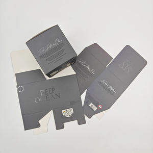 กล่องกระดาษแข็งเคลือบยูวีพิมพ์ 4 สี ปรับแต่งโลโก้ได้ ขนาดและสีตามสั่ง สำหรับบรรจุภัณฑ์เทียน-ขายส่ง - Product Image 1