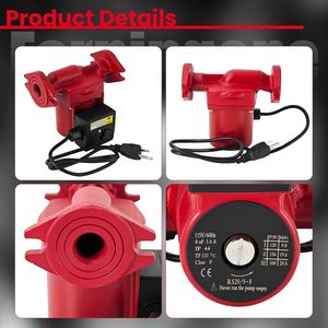 ปั๊มน้ำหมุนเวียน 115V 1/6HP 3 สปีด สำหรับหม้อต้มน้ำร้อน ระบบทำความร้อนแบบแผ่นรังสี ระบบทำความร้อนพลังงานแสงอาทิตย์ - Product Image 6