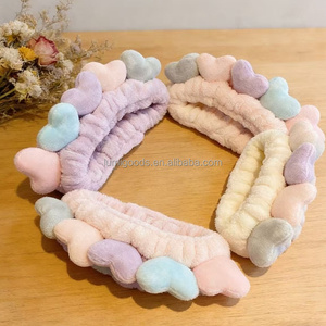 Diadema de Felpa para <span class=keywords><strong>Maquillaje</strong></span>, Suave y Cómoda, de Franela y Coral, Multicolor, para Lavar la Cara, Cuidado de la Piel, Yoga y Spa - Product Image 6