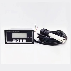 Medidor de salinidad en línea ECD económico SUNHO EC400 EC410 EC450 para monitoreo de calidad de agua de aguas residuales conductividad de salinidad temperatura TDS 0-200 - Product Image 2