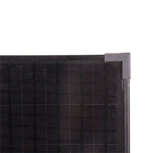 Panel Solar Plegable <span class=keywords><strong>de</strong></span> Vidrio Templado Monocristalino PERC Totalmente Negro para Campamentos en Autocaravanas, Salida <span class=keywords><strong>de</strong></span> Energía Estable, Fácil Instalación - Product Image 2