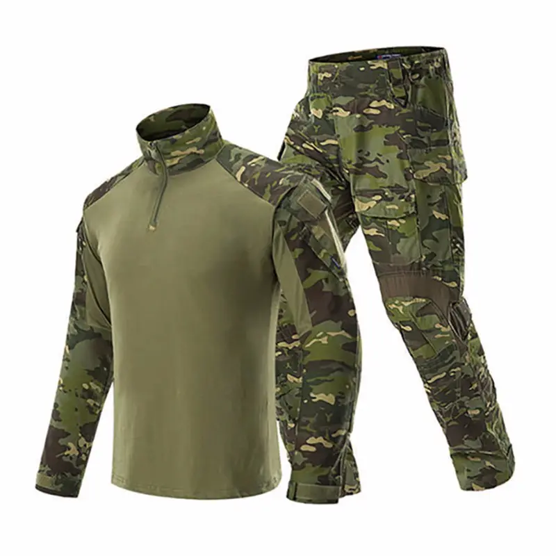 Factory Wholesale Camouflage Green CP Tactical Clothes Multicam Tactical Waterproof Uniform CEN3 Frog Suit