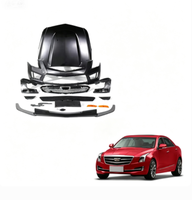 Kit carrosserie en plastique PP de style ATS-V pour pare-chocs avant et capot moteur Cadillac ATS 2 II 2013-2019