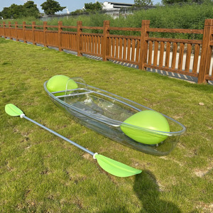 Kayak Transparente <span class=keywords><strong>de</strong></span> PC <span class=keywords><strong>de</strong></span> 2.44m para 1 Persona, Colorido, Ligero, Directo <span class=keywords><strong>de</strong></span> Fábrica, para Pesca y Recreación en Lagos - Product Image 4