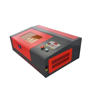 Gravador a laser pequeno de vidro 40w 50w 300*200 3020, impressora de gravação a laser cristal 3d para metal e não metal