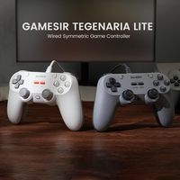 Nuevo Control de Juego con Cable, Palancas con Efecto Hall, Frecuencia de Actualización de 1000Hz, Gamepad de Modo Dual para Android, iOS, PC, Steam y Juegos Retro