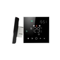 Thermostat intelligent Hotowell WiFi pour ventilo-convecteur 2 ou 4 tuyaux avec écran LED matriciel