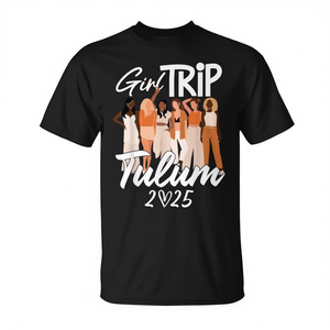 Camiseta a juego para la fiesta de reunión de mejores amigas, viaje de chicas a Tulum 2025 - Product Image 2