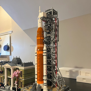 La serie completa de bloques de construcción LEGO del transbordador espacial, iconos de cohetes de la NASA, juguete DIY, regalo 10341 - Product Image 4
