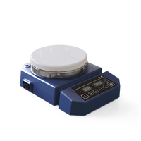 Agitador Magnético con Calefacción Digital LED BIOSTELLAR DMS5-280/120, Mezclador de Laboratorio con Placa Calefactora de Cerámica, Suministro Directo de Fábrica