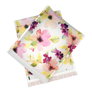 Flower <strong>Mail</strong> Order Plastic Poly Bag <strong>Custom</strong> Thank You Bubble Mailer <strong>Envelope</strong> <strong>Printed</strong> With logo - Product Image 2