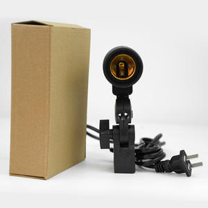 Base de lámpara única E27 para fotografía, luz de relleno, paraguas, lámpara <span class=keywords><strong>espiral</strong></span> de hongo con accesorios de alimentación, elementos esenciales de <span class=keywords><strong>estudio</strong></span> fotográfico - Product Image 1