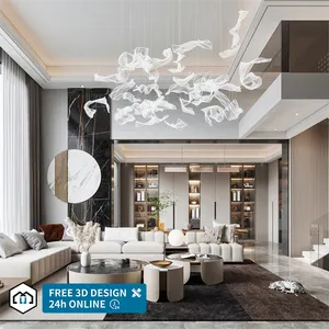 Custom Design Royal interior design architecture Classic Palace 3d interior design services