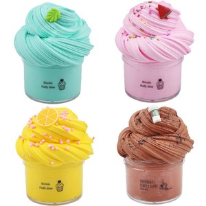 Slime <b>Kit</b> for Girls and Boys, Safe and Fluffy Slime for Kids, Stress Relief Kids Slime <b>Kits</b> for Toddlers - Product Image 2