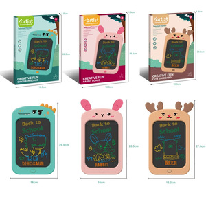 Tablette d'écriture LCD 16 cm pour enfants, design lapin créatif et amusant, effacement à une touche - Product Image 5