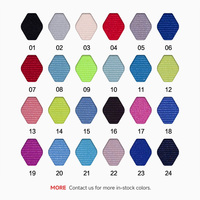 Tela Elástica en Cuatro Direcciones A2449, Versátil, Suave, Semi-Opaca, 180gsm, 86% Poliéster, 14% Spandex, para Trajes de Baño, Zapatos y Bolsos