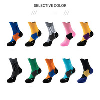 Échantillon disponible, vente en gros, logo personnalisé, chaussettes courtes noires unies, chaussettes athlétiques multisports pour la course à pied