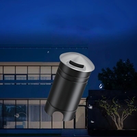Projecteur LED en aluminium moderne étanche IP65 à angle de faisceau lumineux encastré dans le sol le jardin et le paysage