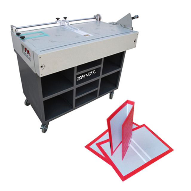 Semi-automatic PVC Book Cover Making Machine Notebook Hardcover Case Maker Hard Cover Making Machine