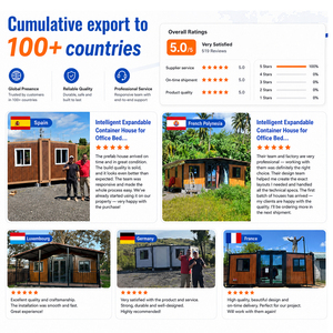 Casa Contenedor Prefabricada de Lujo de 15 Pies, Expandible, Moderna, Pequeña, Móvil y Modular con Terraza para <span class=keywords><strong>Alquiler</strong></span> en Resorts - Product Image 5