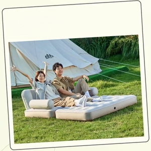 Juego de Muebles Inflables con Sofá Cama Extraíble, Colchón de Aire y Sofá Cama Extraíble, Futón para Dormir - Product Image 4