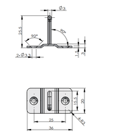 Serrure intelligente FS6815-4E DS635-4E d'accès de secours pour des distributeurs automatiques et des casiers de la livraison express