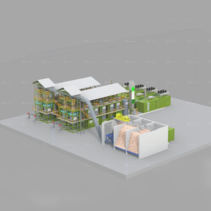 Estructura del marco del sistema de generación de energía de cáscara de coco Biowatt 500 Sistema de planta de energía de biomasa Equipo industrial - Product Image 4